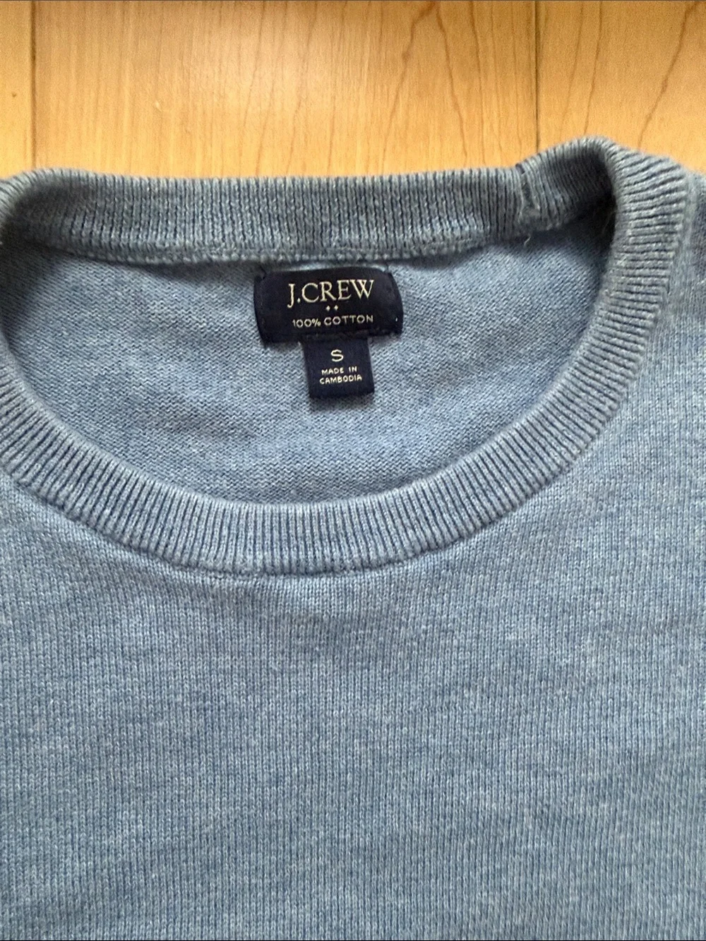 J. Crew Men’s Cotton Crewneck Sweater